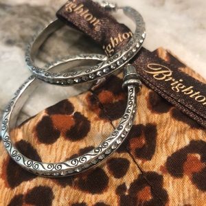 Brighton 1.5 inch hoop earrings